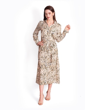 Vestido midi casual Rimini para mujer