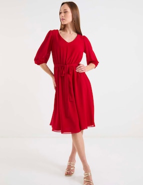 Vestido 3/4 casual Rue de la Paix para mujer