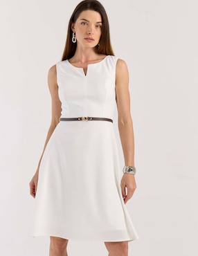 Vestido a la rodilla formal Rue de la Paix para mujer