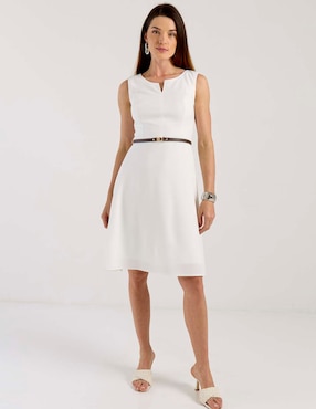 Vestido a la rodilla formal Rue de la Paix para mujer