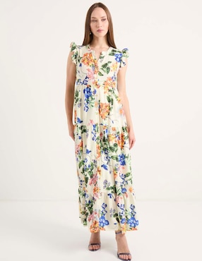 Vestido largo casual Rue de la Paix para mujer