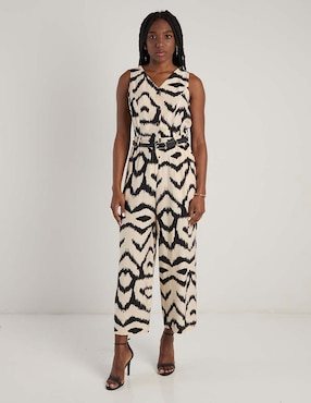 Jumpsuit Karen Olivier estampado étnico para mujer