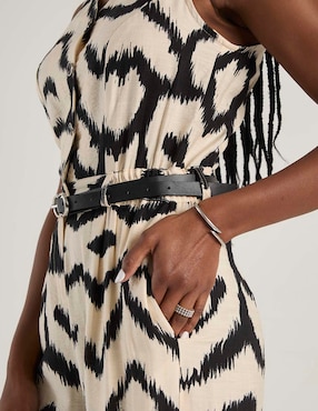 Jumpsuit Karen Olivier estampado étnico para mujer