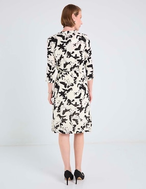 Vestido 3/4 formal Karen Oliver para mujer