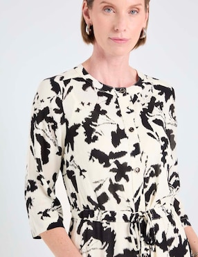 Vestido 3/4 formal Karen Oliver para mujer