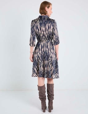 Vestido a la rodilla formal Karen Olivier para mujer