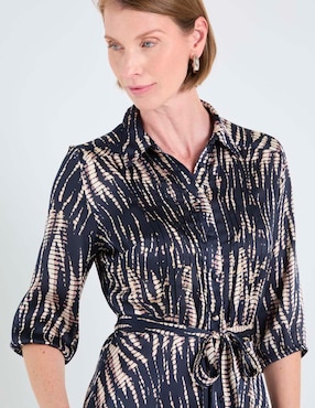 Vestido a la rodilla formal Karen Olivier para mujer
