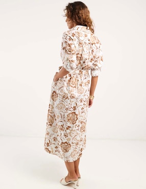 Vestido crop casual Karen Olivier para mujer