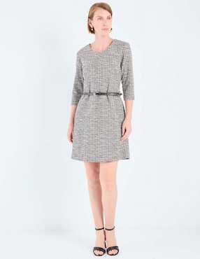 Vestido corto casual Toscano para mujer