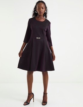 Vestido a la rodilla casual Toscano para mujer