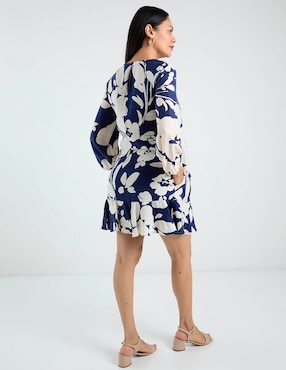 Vestido corto casual London Times para mujer