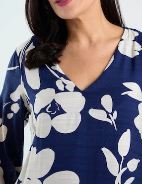 Vestido corto casual London Times para mujer