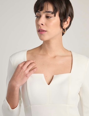 Vestido midi formal Calvin Klein para mujer