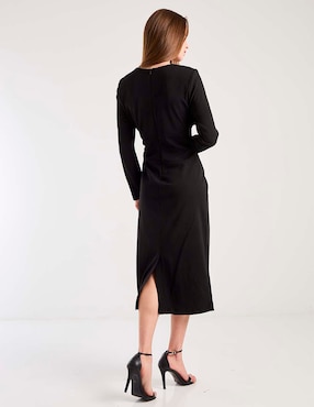 Vestido midi casual Calvin Klein para mujer