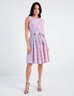 Vestido a la rodilla casual Tommy Hilfiger para mujer