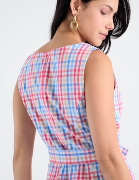 Vestido a la rodilla casual Tommy Hilfiger para mujer