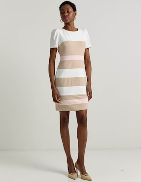 Vestido arriba de la rodilla casual Tommy Hilfiger para mujer