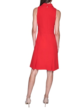 Vestido midi casual Karl Lagerfeld Paris para mujer