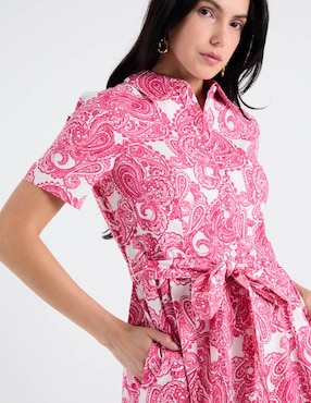 Vestido midi casual Tommy Hilfiger para mujer