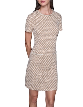 Vestido corto casual Karl Lagerfeld Paris para mujer