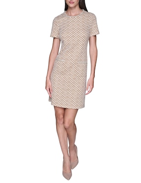 Vestido corto casual Karl Lagerfeld Paris para mujer