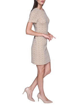 Vestido corto casual Karl Lagerfeld Paris para mujer