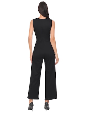 Jumpsuit Rue de la Paix formal estampado liso para mujer