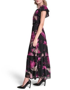 Vestido largo casual DKNY para mujer