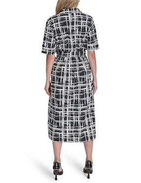 Vestido midi casual Dkny para mujer