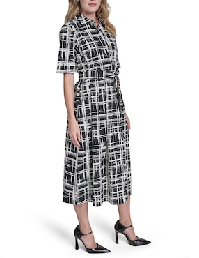 Vestido midi casual Dkny para mujer