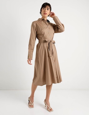 Vestido a la rodilla casual Dkny para mujer