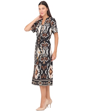 Vestido midi casual Rue de la Paix para mujer