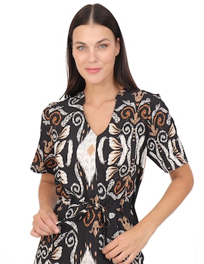 Vestido midi casual Rue de la Paix para mujer