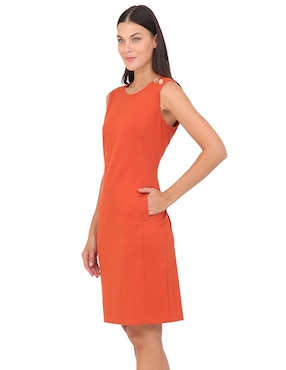 Vestido a la rodilla formal Rue de la Paix para mujer