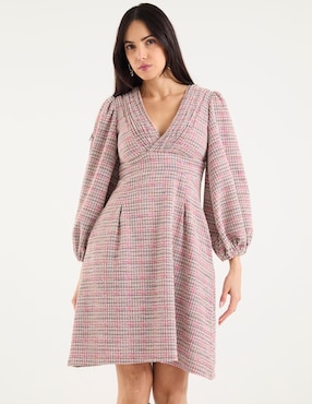 Vestido corto casual Beatriz Meade para mujer