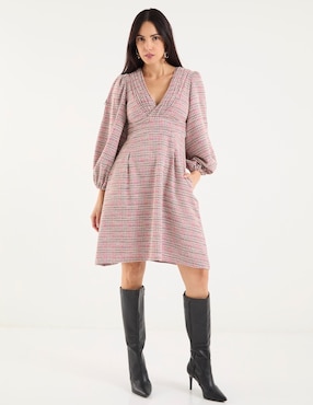 Vestido corto casual Beatriz Meade para mujer