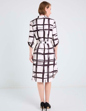 Vestido a la rodilla casual Toscano para mujer