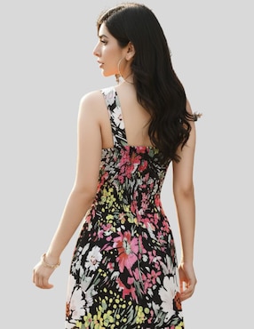 Vestido a la rodilla casual Malabis para mujer