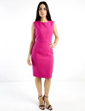 Vestido a la rodilla formal Rue de la Paix para mujer