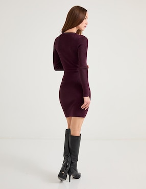 Vestido corto fiesta Guess escote V