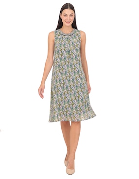 Vestido midi formal Rue de la Paix para mujer