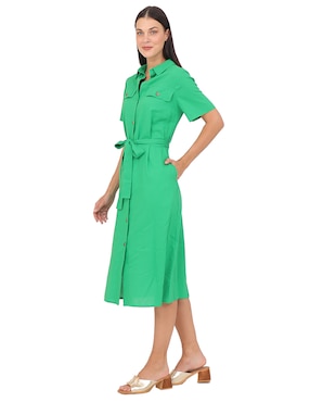 Vestido a la rodilla casual Rue de la Paix para mujer