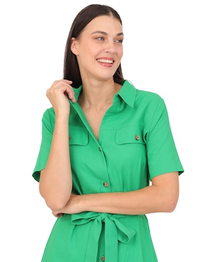 Vestido a la rodilla casual Rue de la Paix para mujer