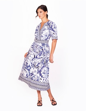 Vestido 3/4 casual Rimini para mujer
