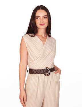 Jumpsuit Rimini estampado a rayas para mujer