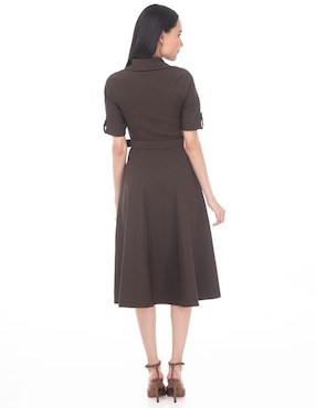 Vestido midi casual Sarah Bustani para mujer