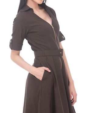 Vestido midi casual Sarah Bustani para mujer