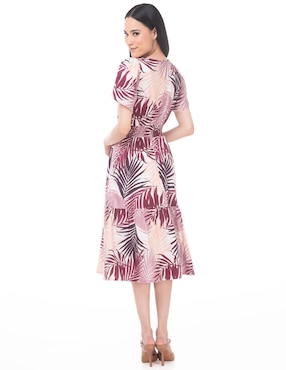 Vestido midi casual Sarah Bustani para mujer