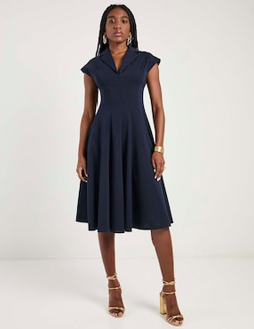 Vestido midi formal Rue de la Paix para mujer