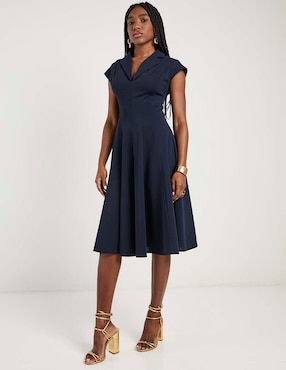 Vestido midi formal Rue de la Paix para mujer
